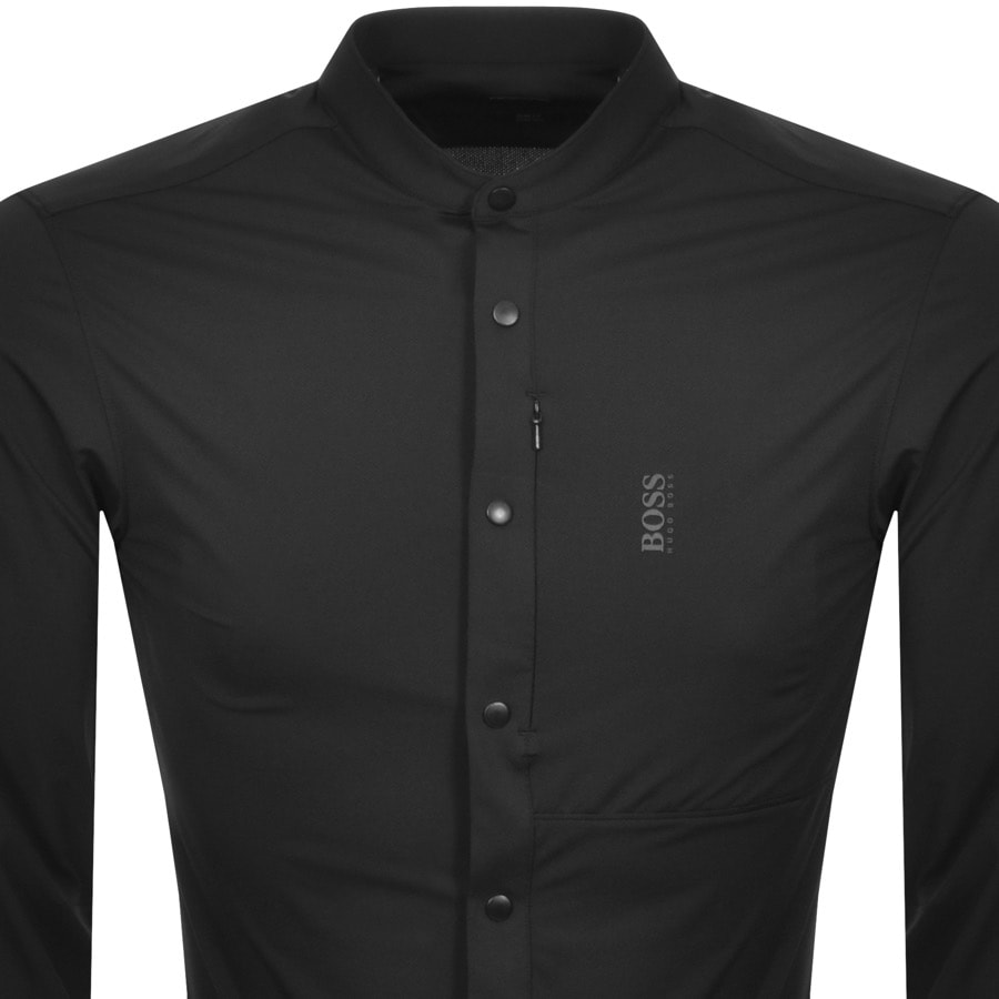 Alternative Image for ProductBOSS Bonaventura Long Sleeved Shirt Black2